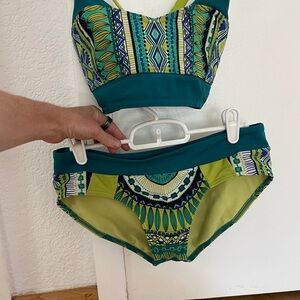 Prana Yellow and Teal Apparel